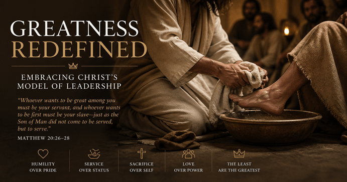 Greatness Redefined: Embracing Christ’s Model of&nbsp;Leadership