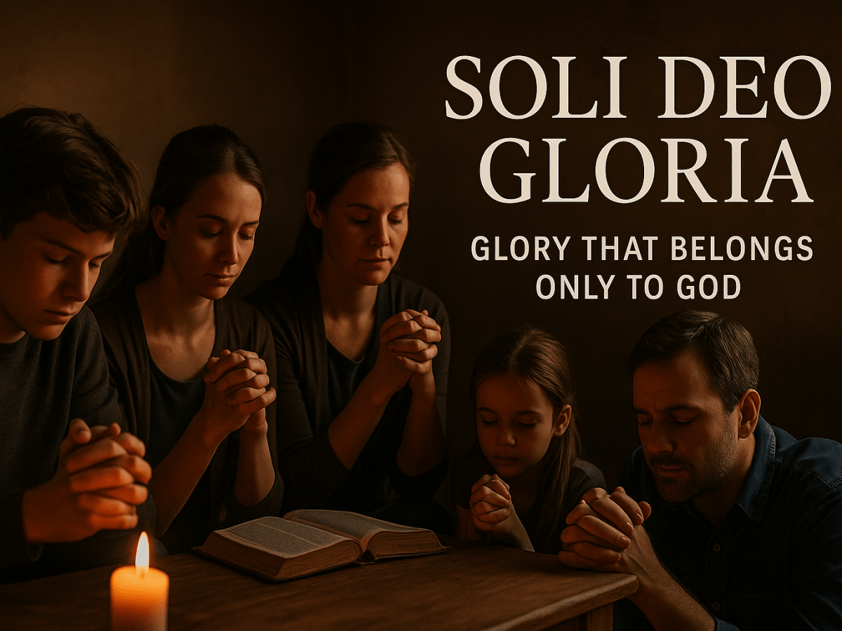 Soli Deo Gloria – Part 1: Glory That Belongs Only to&nbsp;God
