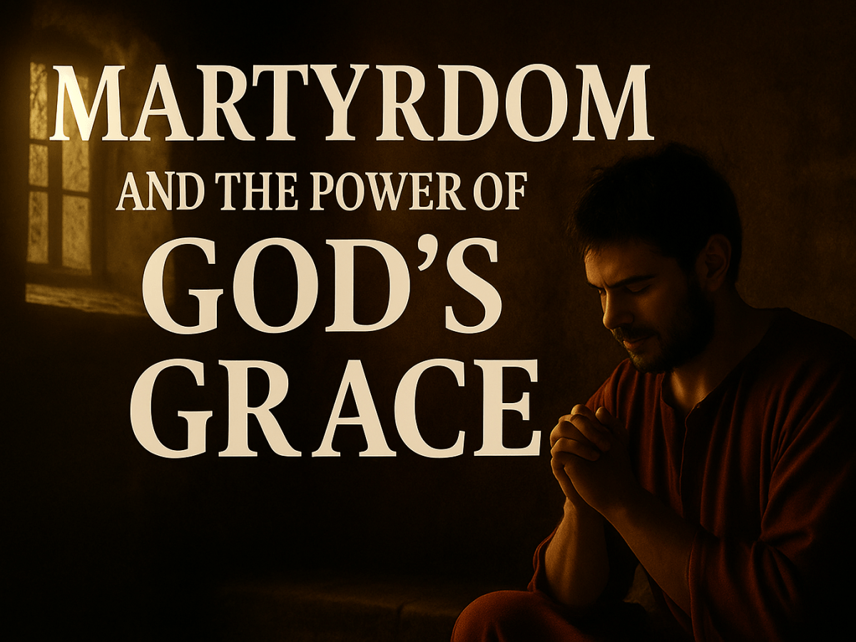 Sola Gratia – Part 3: Martyrdom and the Power of God’s&nbsp;Grace