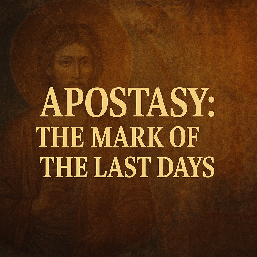 Apostasy: The Mark of the Last&nbsp;Days