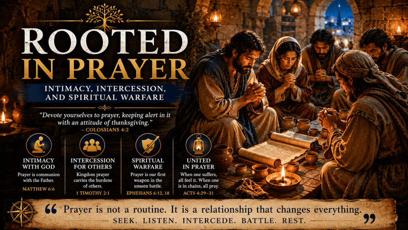 Rooted in Prayer: Intimacy, Intercession, and Spiritual&nbsp;Warfare